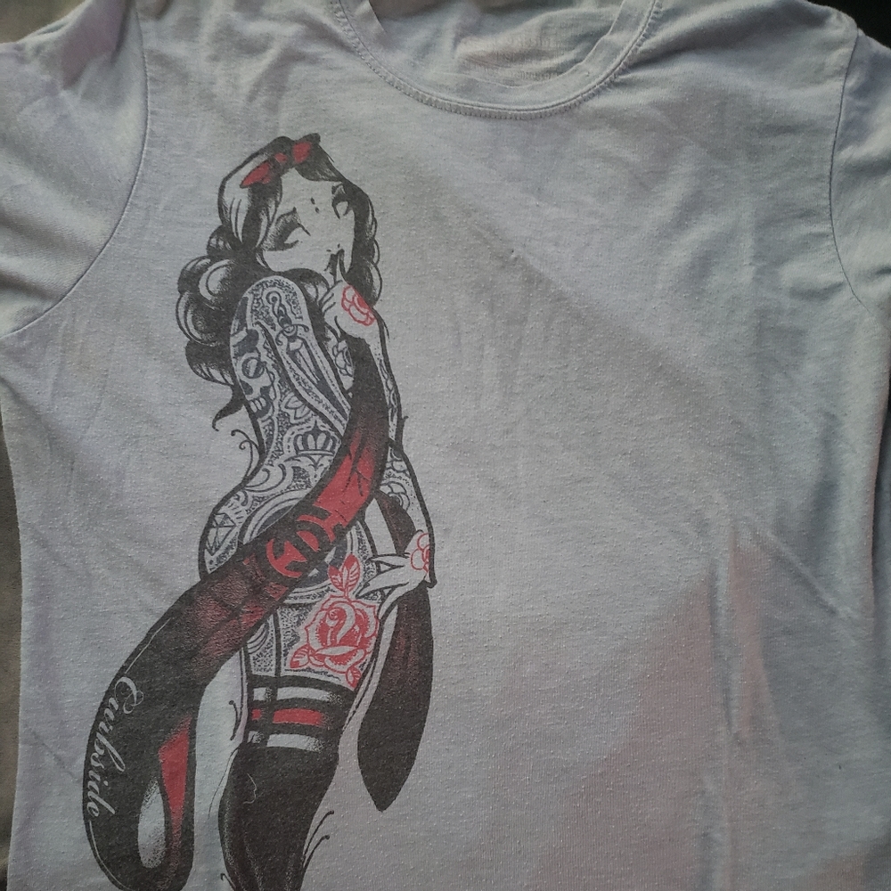 Tattooed girl tshirt